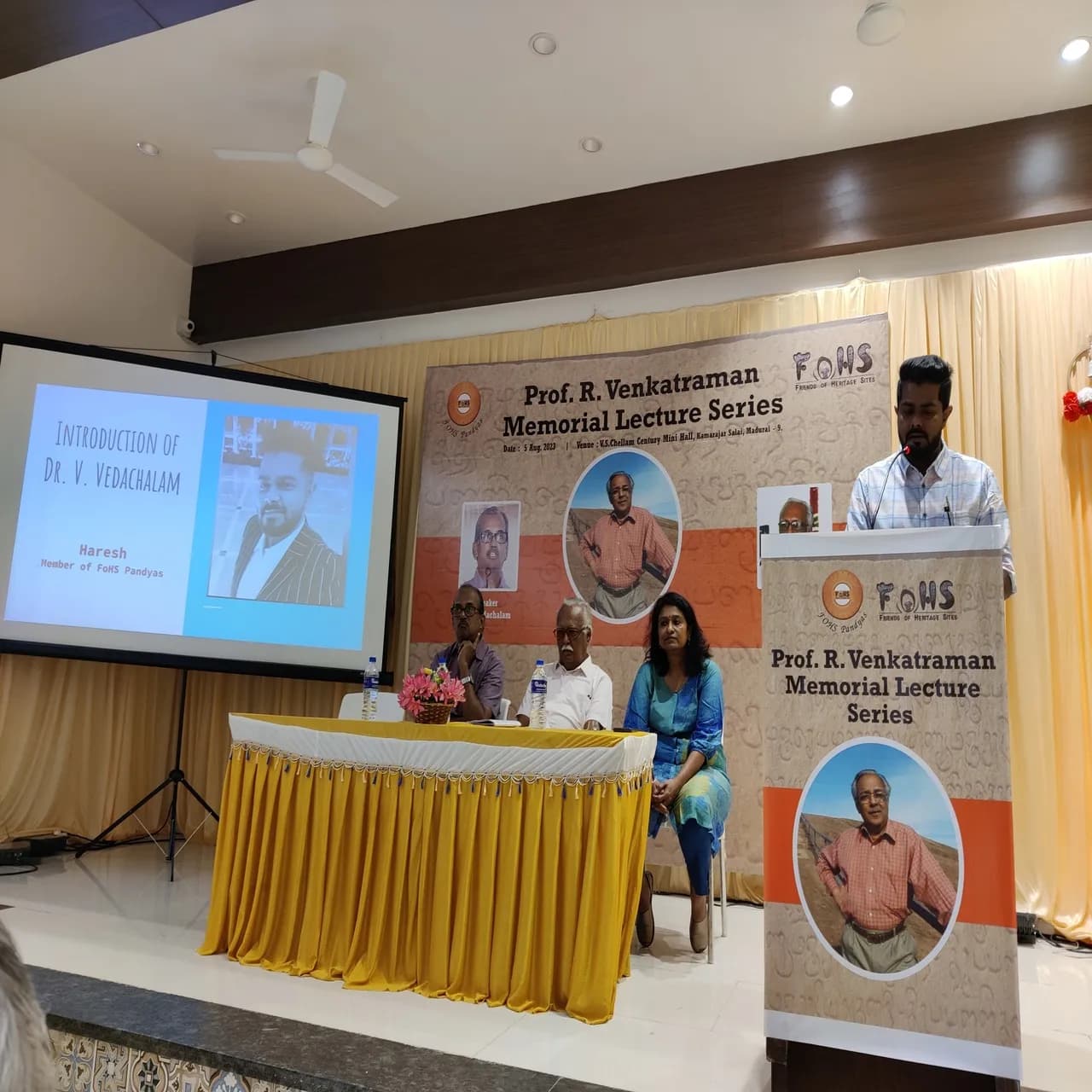 Inauguration of the Prof. R. Venkataraman Memorial Lecture Series photo 2
