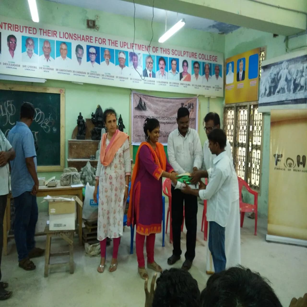 Vichitrachitta Pallava Sculpture Workshop
