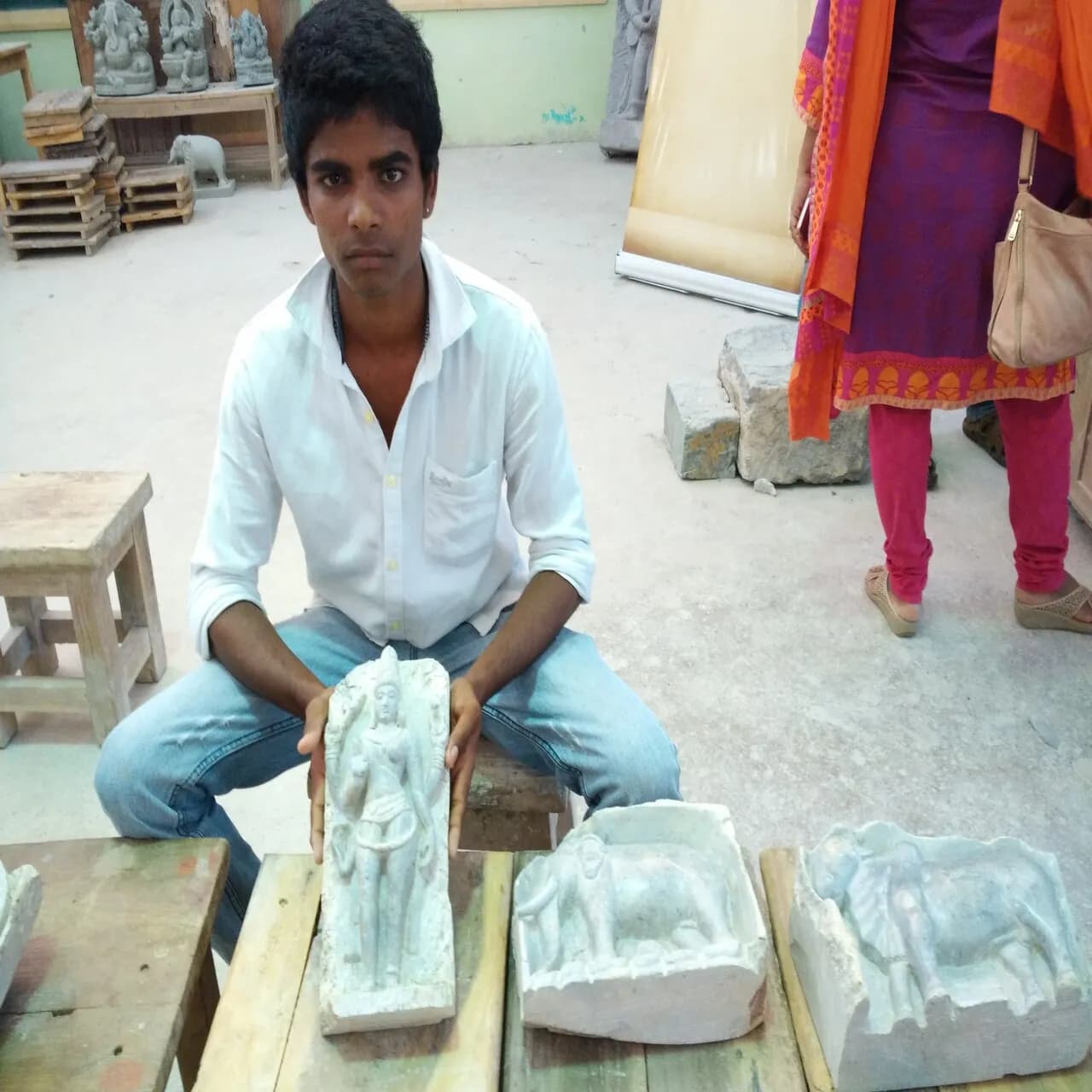 Vichitrachitta Pallava Sculpture Workshop photo 10
