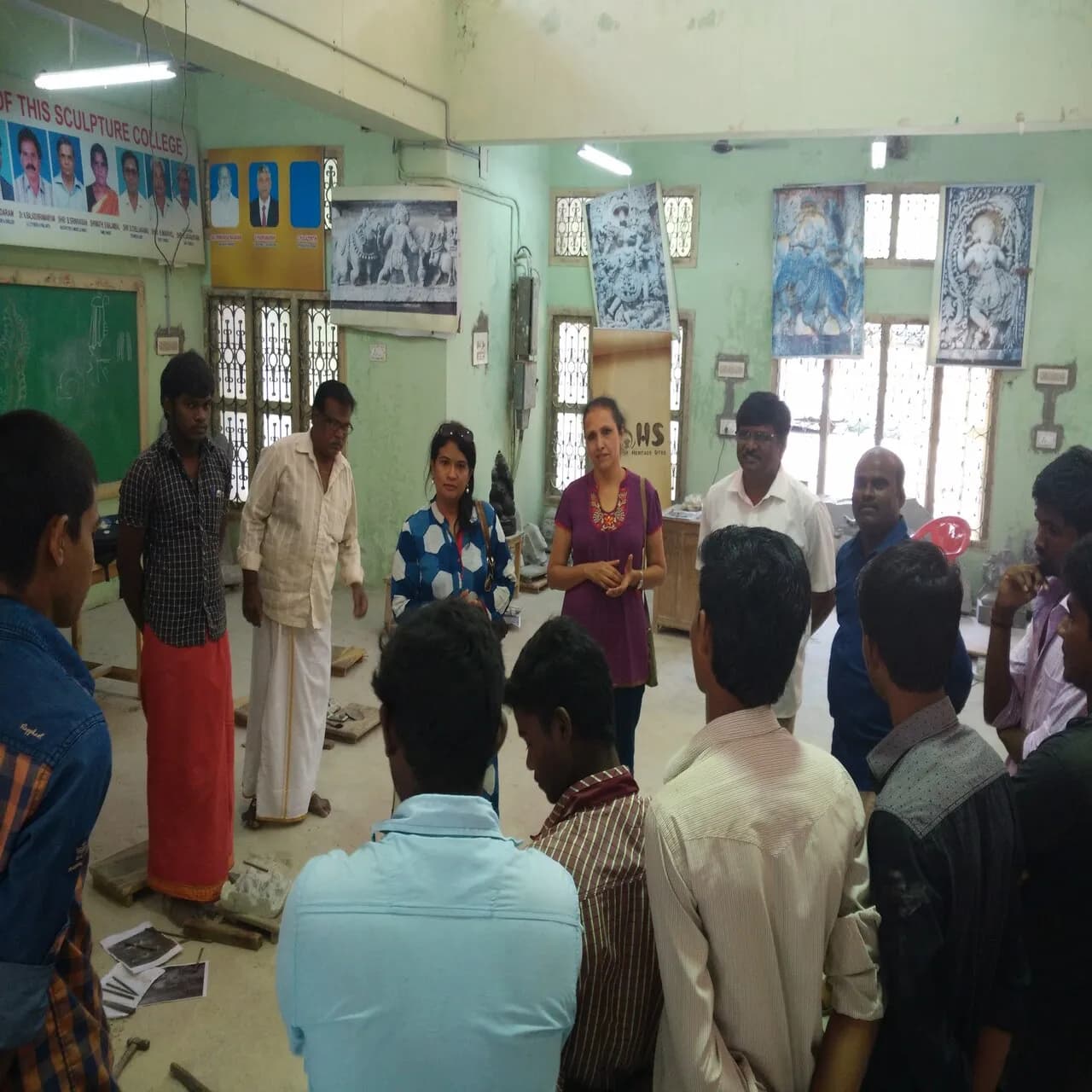 Vichitrachitta Pallava Sculpture Workshop photo 9